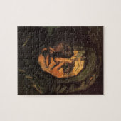 ビンセント・ファン・ゴッホの農婦の頭部 ラッセの帽子 ジグソーパズル (横)