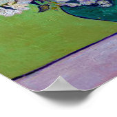 ビンセント・ファン・ゴッホバラの花瓶 ポスター (角)