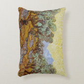 ビンセント・ファン・ゴッホ – オリーブ・ツリー アクセントクッション (正面(垂直))