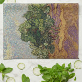 ビンセント・ファン・ゴッホ – オリーブ・ツリー キッチンタオル (折り畳み)