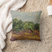 ビンセント・ファン・ゴッホ – オリーブ・ツリー クッション (ブランケット)