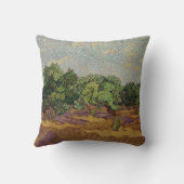 ビンセント・ファン・ゴッホ – オリーブ・ツリー クッション (裏面)