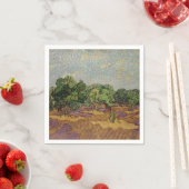 ビンセント・ファン・ゴッホ – オリーブ・ツリー スタンダードカクテルナプキン (インサイチュ)