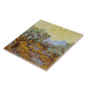 ビンセント・ファン・ゴッホ – オリーブ・ツリー タイル (側面)