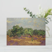 ビンセント・ファン・ゴッホ – オリーブ・ツリー 招待状 (スタンド正面)