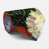 ビンセント・ファン・ゴッホ – コーンフラワー&ポピー付き花瓶 ネクタイ (ロール)