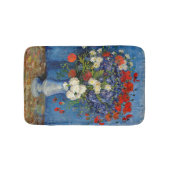 ビンセント・ファン・ゴッホ – コーンフラワー&ポピー付き花瓶 バスマット (正面)
