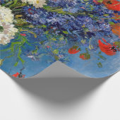 ビンセント・ファン・ゴッホ – コーンフラワー&ポピー付き花瓶 ラッピングペーパー (角)