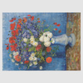 ビンセント・ファン・ゴッホ – コーンフラワー&ポピー付き花瓶 薄葉紙 (正面)