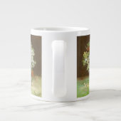 ビンセント・ファン・ゴッホ – ジニアスと花の花瓶 ジャンボコーヒーマグカップ (裏面)