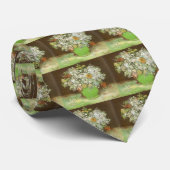 ビンセント・ファン・ゴッホ – ジニアスと花の花瓶 ネクタイ (ロール)