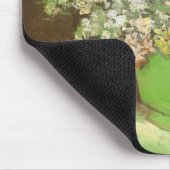 ビンセント・ファン・ゴッホ – ジニアスと花の花瓶 マウスパッド (コーナー)