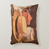 ビンセント・ファン・ゴッホ – スティルライフwイエローストローハット アクセントクッション (正面(垂直))