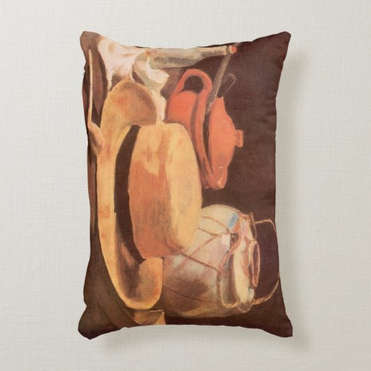 ビンセント・ファン・ゴッホ – スティルライフwイエローストローハット アクセントクッション (正面(垂直))