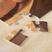 ビンセント・ファン・ゴッホ – スティルライフwイエローストローハット ジグソーパズル (側面)