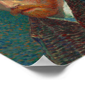 ビンセント・ファン・ゴッホ – セルフポートレート ポスター (角)