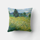ビンセント・ファン・ゴッホ – ヒノキと緑の小麦畑 クッション (裏面)