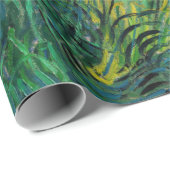 ビンセント・ファン・ゴッホ – ヒノキと緑の小麦畑 ラッピングペーパー (ロールコーナー)