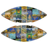 ビンセント・ファン・ゴッホ-最高傑作モザイク・パッチワーク アメリカンフットボール (パネル)