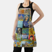 ビンセント・ファン・ゴッホ-最高傑作モザイク・パッチワーク エプロン (インサイチュ)