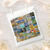 ビンセント・ファン・ゴッホ-最高傑作モザイク・パッチワーク フェイバーバッグ (クリップ留めされた状態)