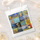 ビンセント・ファン・ゴッホ-最高傑作モザイク・パッチワーク フェイバーバッグ (クリップ留めされた状態)