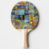 ビンセント・ファン・ゴッホ-最高傑作モザイク・パッチワーク 卓球ラケット (裏面)