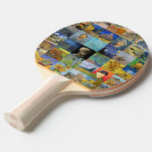 ビンセント・ファン・ゴッホ-最高傑作モザイク・パッチワーク 卓球ラケット (正面アングル)