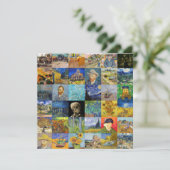 ビンセント・ファン・ゴッホ-最高傑作モザイク・パッチワーク 招待状 (スタンド正面)