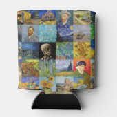 ビンセント・ファン・ゴッホ-最高傑作モザイク・パッチワーク 缶クーラー (裏面)