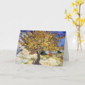 ビンセント・ファン・ゴッホ – 桑の木 カード (黄色い花)