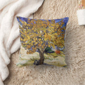 ビンセント・ファン・ゴッホ – 桑の木 クッション (ブランケット)