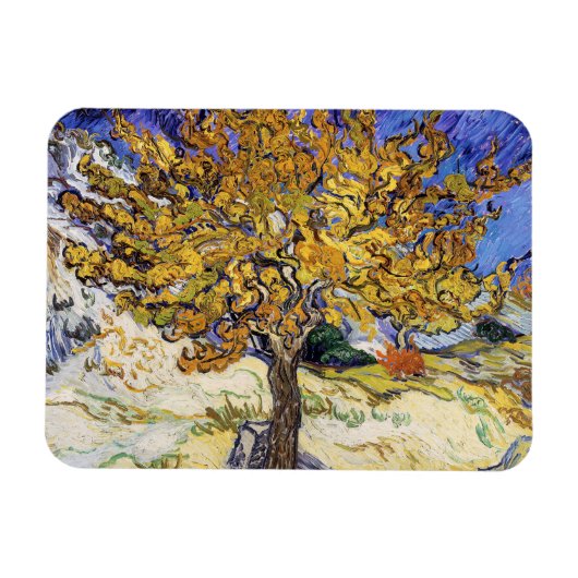 ビンセント・ファン・ゴッホ – 桑の木 マグネット (横)
