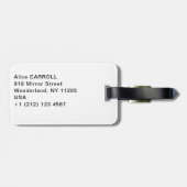 ビンセント・ファン・ゴッホ – 桑の木 ラゲッジタグ (裏面横)