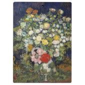 ビンセント・ファン・ゴッホ – 花瓶の花束 クリップボード (裏面)