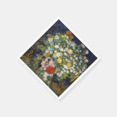 ビンセント・ファン・ゴッホ – 花瓶の花束 スタンダードカクテルナプキン (角)