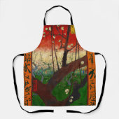 ビンセント・ファン・ゴッホ – 開花梅の木 エプロン (正面)