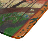 ビンセント・ファン・ゴッホ – 開花梅の木 カッティングボード (角)