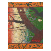 ビンセント・ファン・ゴッホ – 開花梅の木 テーブルクロス (正面)