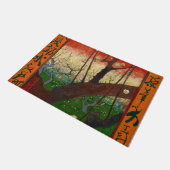 ビンセント・ファン・ゴッホ – 開花梅の木 ドアマット (アングル)