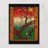 ビンセント・ファン・ゴッホ – 開花梅の木 ポストカード (正面)