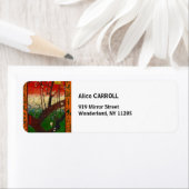 ビンセント・ファン・ゴッホ – 開花梅の木 ラベル (インサイチュ)