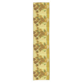 ビンセント・ファン・ゴッホ-15ひまわりの花と花瓶 ショートテーブルランナー (正面)