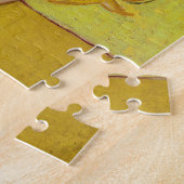 ビンセント・ファン・ゴッホ-15ひまわりの花と花瓶 ジグソーパズル (側面)