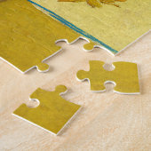 ビンセント・ファン・ゴッホ-15ひまわりの花と花瓶 ジグソーパズル (側面)