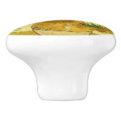 ビンセント・ファン・ゴッホ-15ひまわりの花と花瓶 セラミックノブ (側面)