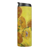 ビンセント・ファン・ゴッホ-15ひまわりの花と花瓶 タンブラー (回転右)