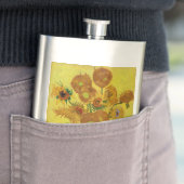 ビンセント・ファン・ゴッホ-15ひまわりの花と花瓶 フラスク (インサイチュ)