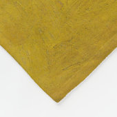 ビンセント・ファン・ゴッホ-15ひまわりの花と花瓶 フリースブランケット (角)