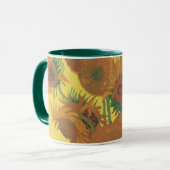 ビンセント・ファン・ゴッホ-15ひまわりの花と花瓶 マグカップ (正面左)